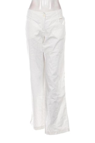 Damskie spodnie H&M, Rozmiar L, Kolor Biały, Cena 88,90 zł, #137579294