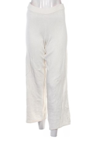Дамски панталон Zara, Размер S, Цвят Екрю, Цена 14,00 €, #137582769
