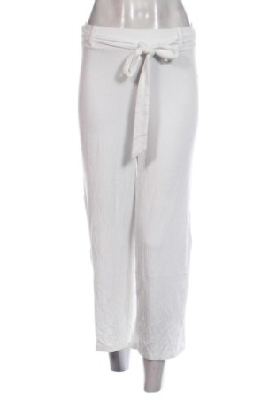 Дамски панталон Stradivarius, Размер M, Цвят Бял, Цена 19,43 €, #137592457