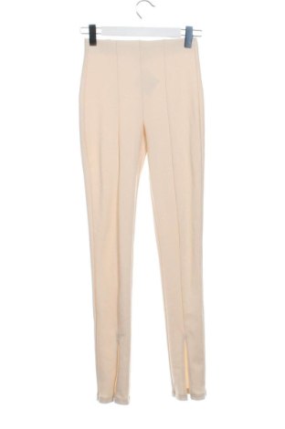 Damskie spodnie Zara, Rozmiar XXS, Kolor Beżowy, Cena 59,00 zł, #137547128