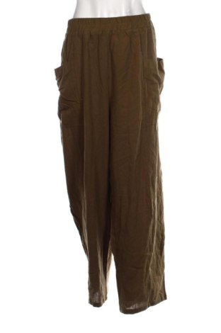 Дамски панталон Unbranded, Размер 4XL, Цвят Зелен, Цена 19,50 €, #137551256