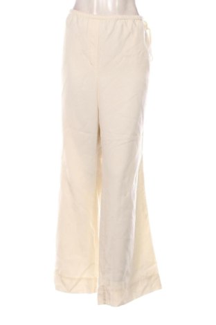 Damskie spodnie H&M, Rozmiar 3XL, Kolor ecru, Cena 87,11 zł, #137558143