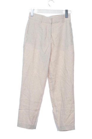 Pantaloni de femei H&M, Mărime XS, Culoare Bej, Preț 76,00 Lei, #137559316