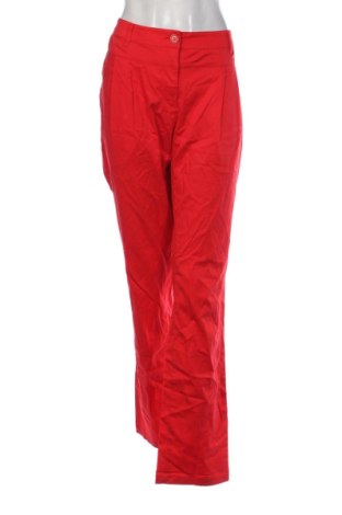 Damskie spodnie Sheego, Rozmiar XXL, Kolor Czerwony, Cena 71,99 zł, #137566958