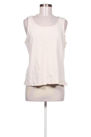 Γυναικείο αμάνικο μπλουζάκι Unbranded, Μέγεθος XXL, Χρώμα Εκρού, Τιμή 7,62 €, #137558749
