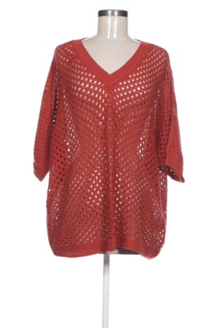 Damski sweter Page One, Rozmiar 3XL, Kolor Pomarańczowy, Cena 28,23 zł, #137568650