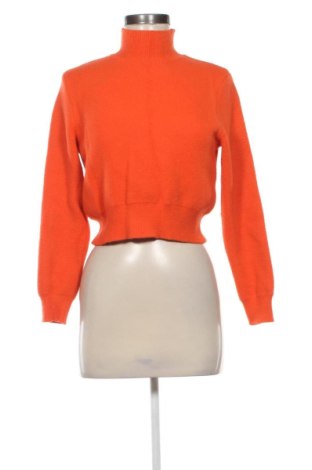 Pulover de femei Zara, Mărime M, Culoare Portocaliu, Preț 73,49 Lei, #137570194