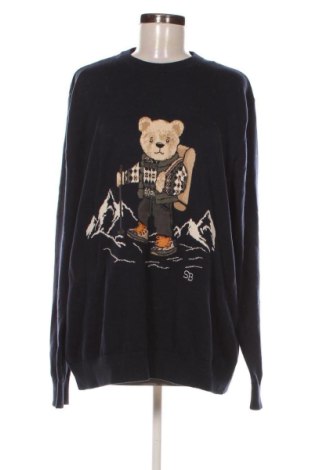 Pulover de femei Marks & Spencer, Mărime XXL, Culoare Albastru, Preț 196,32 Lei, #137581274