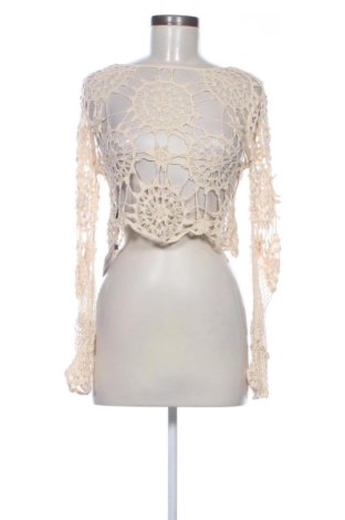 Pulover de femei Anewsta, Mărime M, Culoare Bej, Preț 73,49 Lei, #137589007