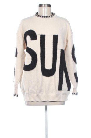 Pulover de femei Unbranded, Mărime L, Culoare Ecru, Preț 73,49 Lei, #137569978