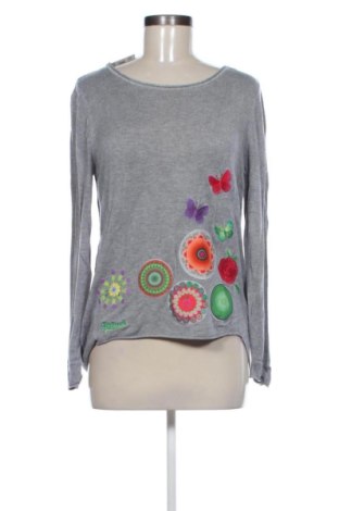 Damski sweter Desigual, Rozmiar L, Kolor Szary, Cena 152,41 zł, #137577026