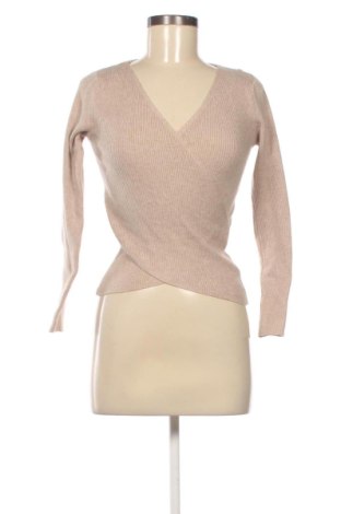 Pulover de femei SHEIN, Mărime S, Culoare Bej, Preț 47,24 Lei, #137599470