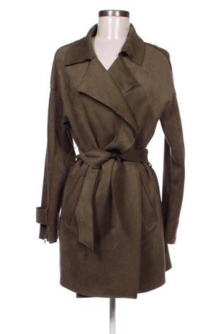 Trench de femei Stradivarius, Mărime S, Culoare Verde, Preț 133,00 Lei, #137563512