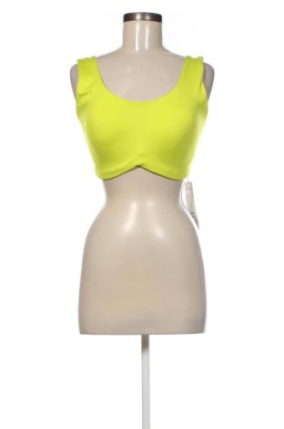 Damski sportowy top H&M, Rozmiar L, Kolor Żółty, Cena 59,68 zł, #137558325
