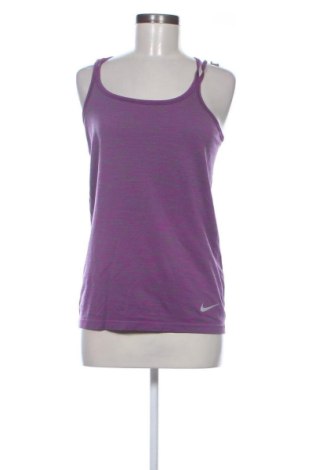 Дамски спортен топ Nike, Размер M, Цвят Лилав, Цена 20,00 €, #137606158