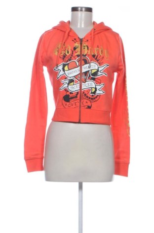 Damen Sweatshirt Ed Hardy, Größe L, Farbe Orange, Preis € 33,00, #137577338