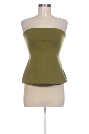 Top de femei Zara, Mărime S, Culoare Verde, Preț 73,49 Lei, #137541963