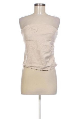 Top de femei Zara, Mărime S, Culoare Bej, Preț 71,99 Lei, #137555500