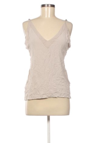 Top de femei Zara, Mărime L, Culoare Bej, Preț 62,99 Lei, #137558208