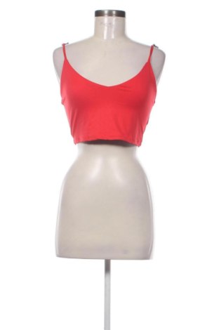 Top de femei Bershka, Mărime M, Culoare Roșu, Preț 63,99 Lei, #137560255