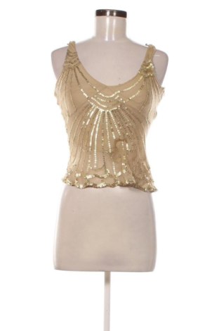Top de femei Zara, Mărime S, Culoare Bej, Preț 65,00 Lei, #137562761