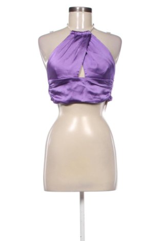 Top de femei Bershka, Mărime XS, Culoare Mov, Preț 64,00 Lei, #137563469