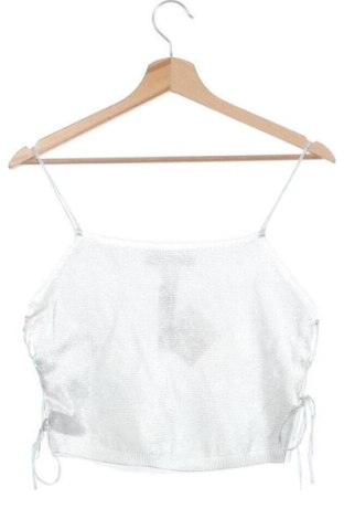 Damski top Zara, Rozmiar S, Kolor Srebrzysty, Cena 69,99 zł, #137563888