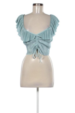 Top de femei Zara, Mărime S, Culoare Albastru, Preț 70,99 Lei, #137569227