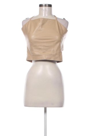 Top de femei Unbranded, Mărime XS, Culoare Bej, Preț 62,99 Lei, #137603935