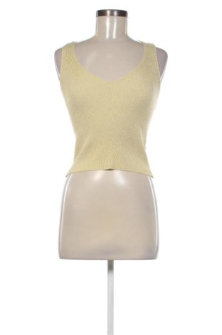 Дамски топ Zara, Размер XS, Цвят Златист, Цена 9,00 €, #137588515