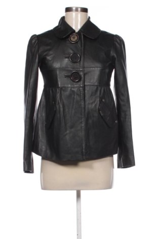 Geacă de piele pentru femei Naf Naf, Mărime S, Culoare Negru, Preț 312,00 Lei, #137566048