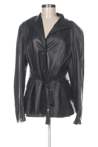 Geacă de piele pentru femei Marco Del Forte, Mărime XL, Culoare Negru, Preț 409,43 Lei, #137582706