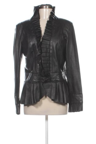 Geacă de piele pentru femei Unbranded, Mărime L, Culoare Negru, Preț 293,95 Lei, #137582779