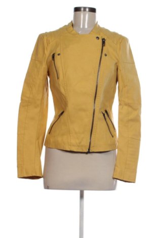 Geacă de piele pentru femei ONLY, Mărime M, Culoare Galben, Preț 110,23 Lei, #137603084