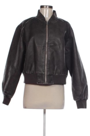 Geacă de piele pentru femei ONLY, Mărime L, Culoare Maro, Preț 220,46 Lei, #137586597