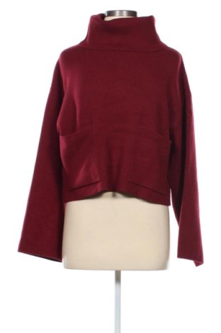 Damen Rollkragen Mango, Größe L, Farbe Rot, Preis 15,60 €, #137577112