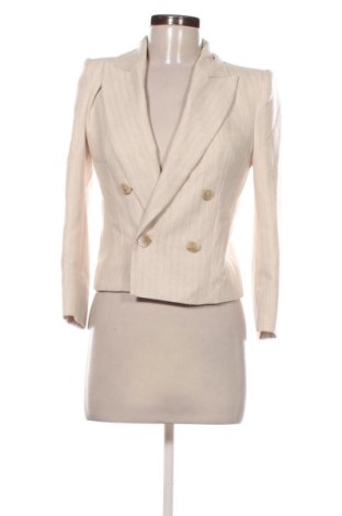 Damen Blazer Zara, Größe XS, Farbe Ecru, Preis € 40,66, #137580994