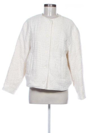 Sacou de femei Zara, Mărime L, Culoare Ecru, Preț 152,22 Lei, #137589105