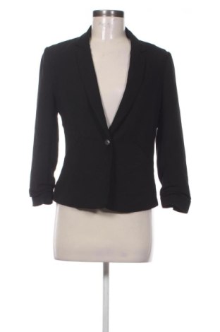 Sacou de femei Bershka, Mărime M, Culoare Negru, Preț 75,00 Lei, #137610137