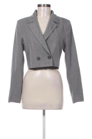 Sacou de femei Pull&Bear, Mărime M, Culoare Gri, Preț 56,20 Lei, #137611253