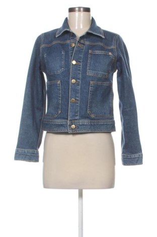 Geacă de femei Zara, Mărime S, Culoare Albastru, Preț 117,00 Lei, #137562472