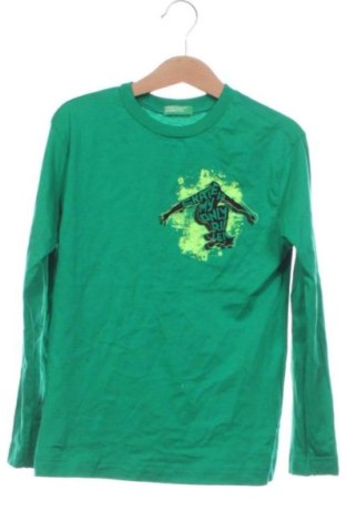 Kinder Shirt United Colors Of Benetton, Größe 7-8y/ 128-134 cm, Farbe Grün, Preis € 9,00, #137581466