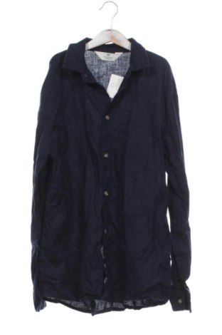 Детска риза H&M, Размер 14-15y/ 168-170 см, Цвят Син, Цена 6,00 €, #137585702
