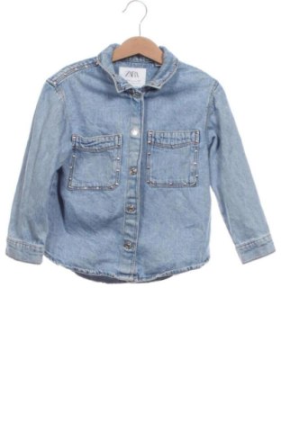 Cămașă pentru copii Zara, Mărime 4-5y/ 110-116 cm, Culoare Albastru, Preț 38,00 Lei, #137561173