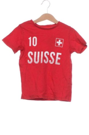 Tricou pentru copii C&A, Mărime 3-4y/ 104-110 cm, Culoare Roșu, Preț 35,00 Lei, #137545637