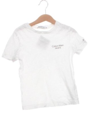 Gyerek póló Calvin Klein Jeans, Méret 6-7y / 122-128 cm, Szín Fehér, Ár 5 472 Ft, #137562269