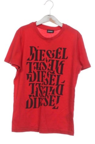 Dětské tričko  Diesel, Velikost 10-11y/ 146-152 cm, Barva Červená, Cena  558,00 Kč, #137599143