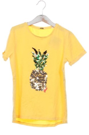 Dziecięcy T-shirt Guess, Rozmiar 9-10y/ 140-146 cm, Kolor Żółty, Cena 63,50 zł, #137589478