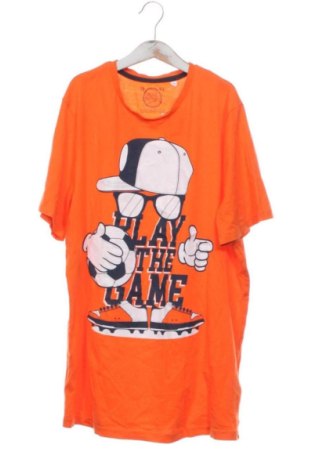 Kinder T-Shirt Here+There, Größe 15-18y/ 170-176 cm, Farbe Orange, Preis 6,00 €, #137585917