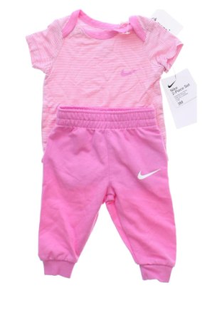 Set pentru copii Nike, Mărime 2-3m/ 56-62 cm, Culoare Roz, Preț 251,96 Lei, #137581948